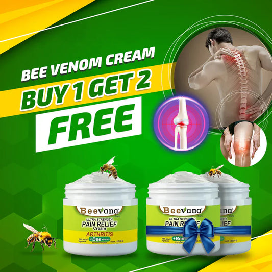 Bee Venom Joint & Bone Therapy Cream (Buy 1, Get 2 Free! 🔥)